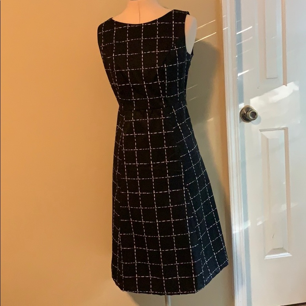 Merona black and white dress